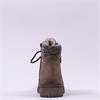 Rieker Knitted Cuff High Lace Ankle Boot - Beige